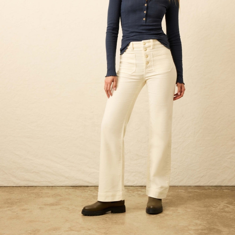 Faherty Stretch Terry Cord Patch Pocket Pant 30